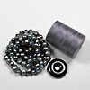 Knitted Bracelet with C-Lon Bead Cord Kit