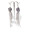 Kumihimo Jellyfish Earring  with PIP Beads DIY Kit and Tutorial