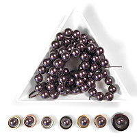 6mm Swarovski Crystal Pearl Beads for Square Knot Bracelet Designs and More