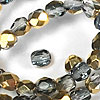 4mm Czech Fire Polished Beads for Bracelets with C-Lon Tex 400 Cord