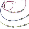 4mm Czech Fire Polished Beads for Bracelets with C-Lon Tex 400 Cord