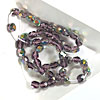 4mm Czech Fire Polished Beads for Bracelets with C-Lon Tex 400 Cord