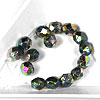 6mm Czech Fire Polished Beads for Bracelets with C-Lon Tex 400 Cord