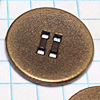 Metal Buttons with Holes