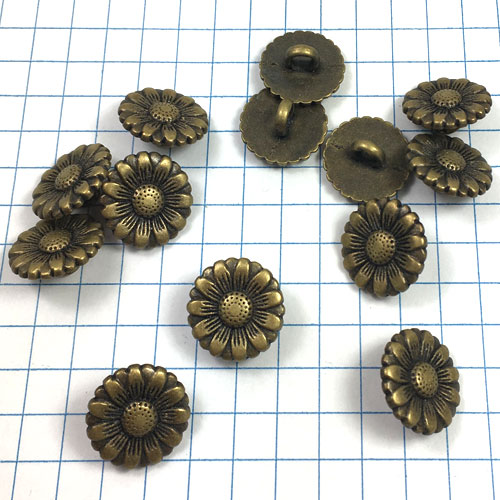 Brass Metal Buttons for Jewelry