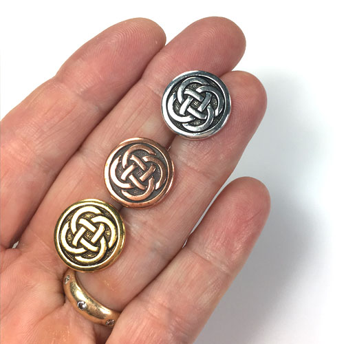 TierraCast Metal Buttons for Jewelry