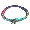 Bracelet Stacks made with Space Dyed Chinese Knotting Cord