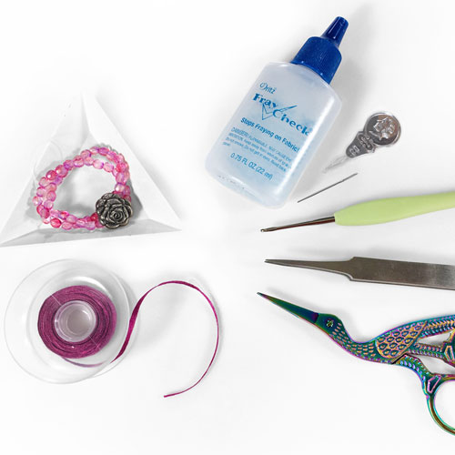 Tools for Chain Stitch bead Crochet