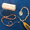 Chain Stitch Bead Crochet