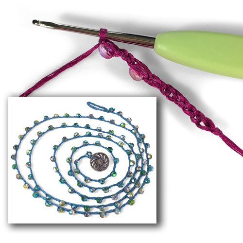 Chain Stitch Bead Crochet Tutorial