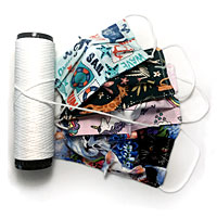 Latex-Free Premium Super Soft  Polyester Nylon Blend Elastic Cord
