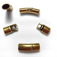 European Zamack Magnetic End Clasps for Kumihimo