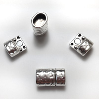 European Magnetic End Clasps for Cord, Braids & Kumihimo