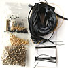DIY Kumihimo Bracelet Kit, PDF Intructions & Materials