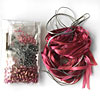 DIY Kumihimo Bracelet Kit, PDF Intructions & Materials