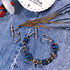 Kumihimo Bead Cluster Bracelet & Necklace Kits