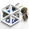 DIY Kumihimo Bracelet Kit, PDF Intructions & Materials