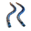 DIY Kumihimo Bracelet Kit, PDF Intructions & Materials