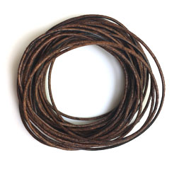 Metallic Leather Cord for Jewelry
