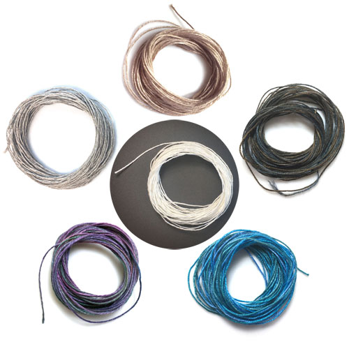 Linen Yarn for Jewelry Making, Crochet, Woven, and Multi Strand Bracelets and Necklaces