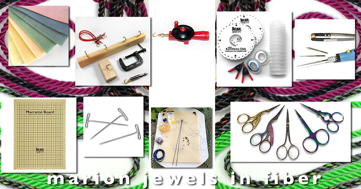 Tools for Micro Macrame, Kumihimo, Bead Crochet, and Cord Making > Macrame  Boards & Bead Mats