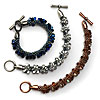 Kumihimo Bracelets with PIP Beads