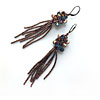 DIY Kumihimo Earring Kit with PIP Beads