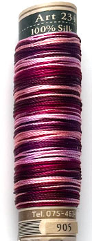 Fujix Silk Thread Art - 100% Silk Filament Thread