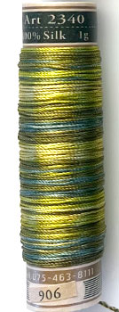 Fujix Silk Thread Art - 100% Silk Filament Thread