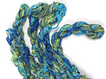 Hand Dyed Silk Ribbon for Kumihimo