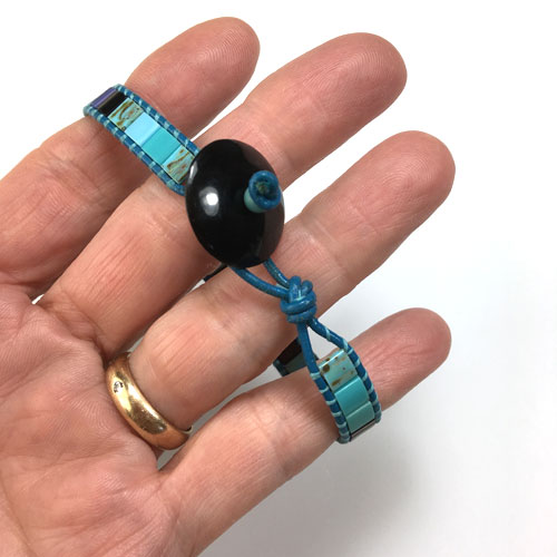 Leather Wrap Bracelet Kits and Tutorial with Tila Beads
