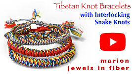 Video Demo | Tibetan Knot Bracelet Tutorial | Learn Interlocking Snake Knots the Easy Way!