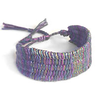 Woven Bracelet Tutorial - Straw Weaving Method